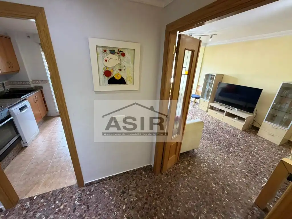 Living room of Flat for sale in Alzira  with Air Conditioner