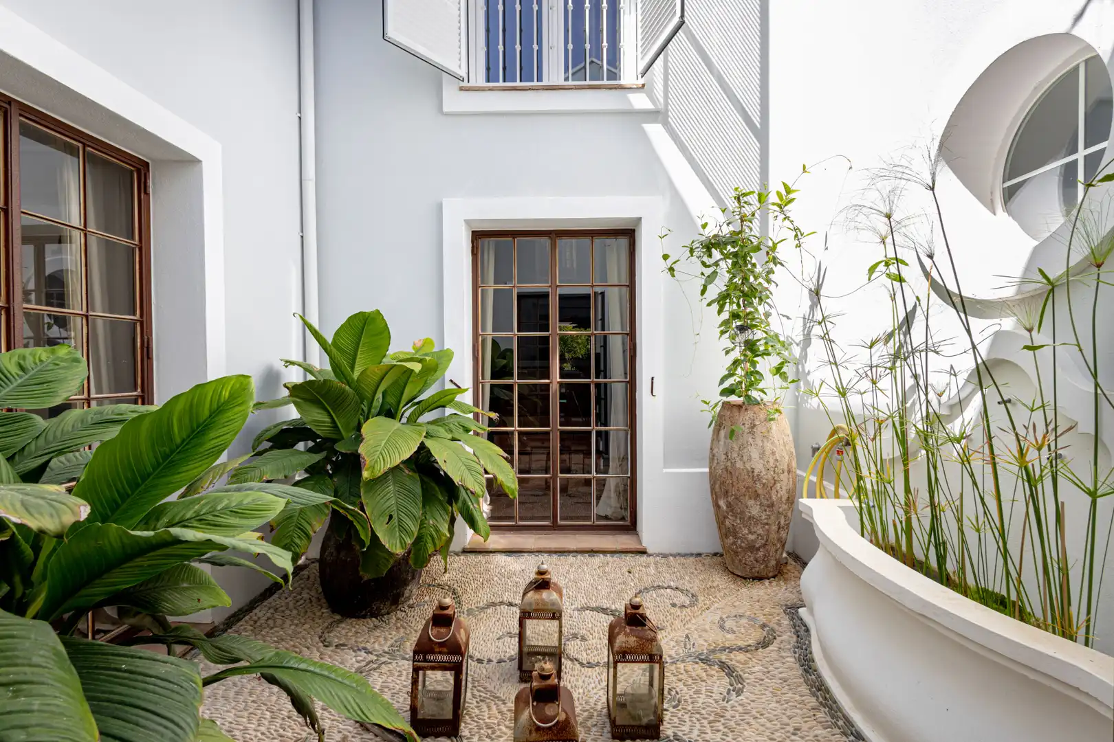 Terraza de Casa o chalet de alquiler en Estepona con Jardín privado, Terraza y Piscina