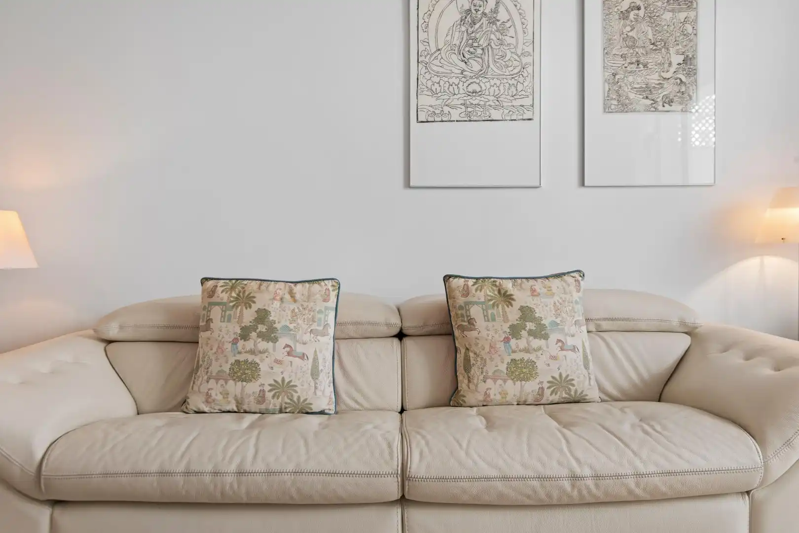 Sala de estar de Apartamento en venta en Marbella con Aire acondicionado, Jardín privado y Terraza