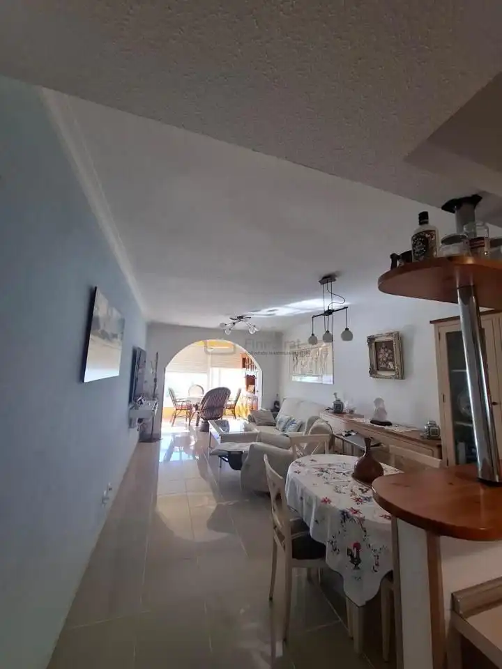 Wohnzimmer von Wohnung zum Verkauf in Villajoyosa / La Vila Joiosa mit Klimaanlage, Terrasse und Abstellraum