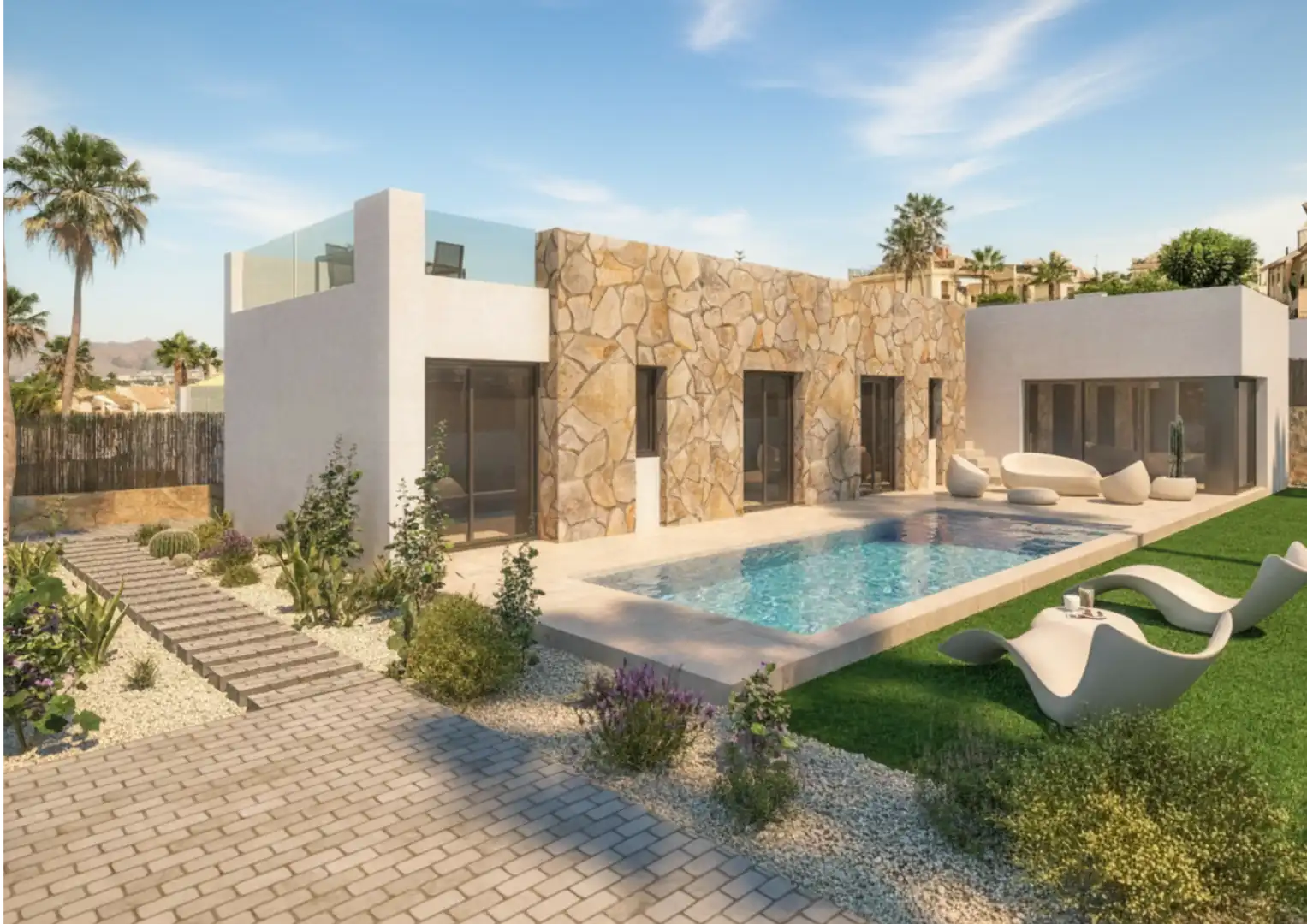 Villa con piscina in vendita a Algorfa