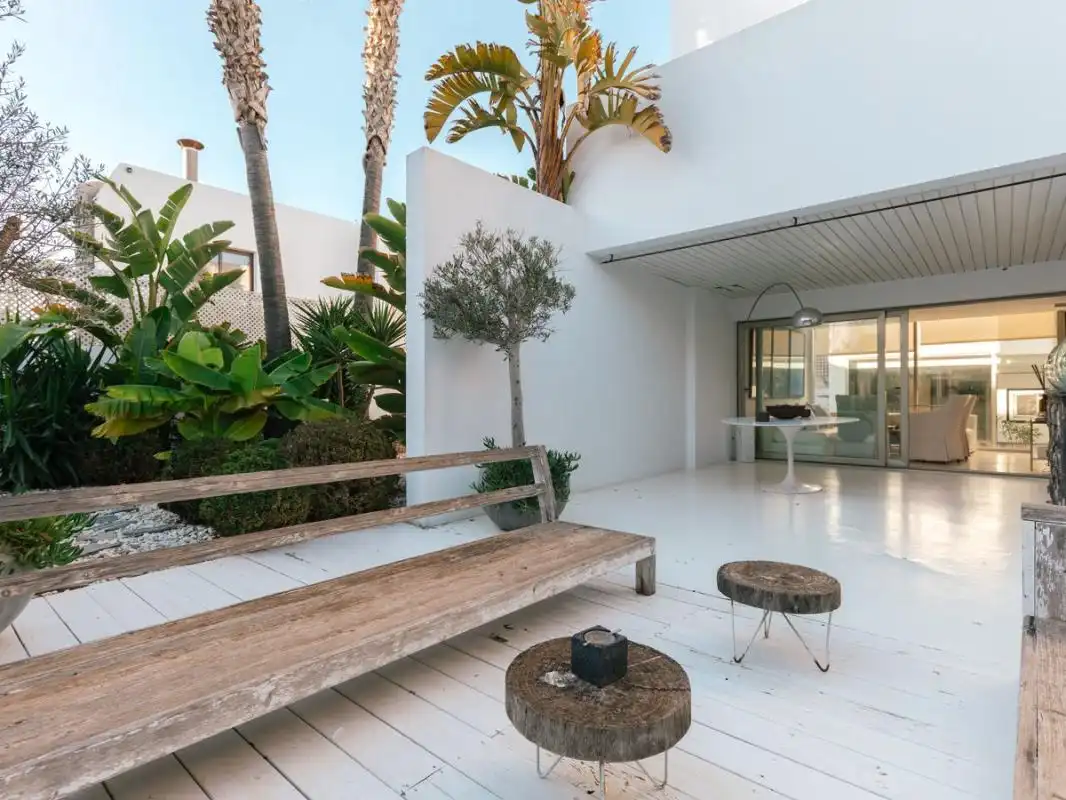 Terraza de Casa adosada en venta en Sant Josep de sa Talaia con Aire acondicionado, Calefacción y Piscina