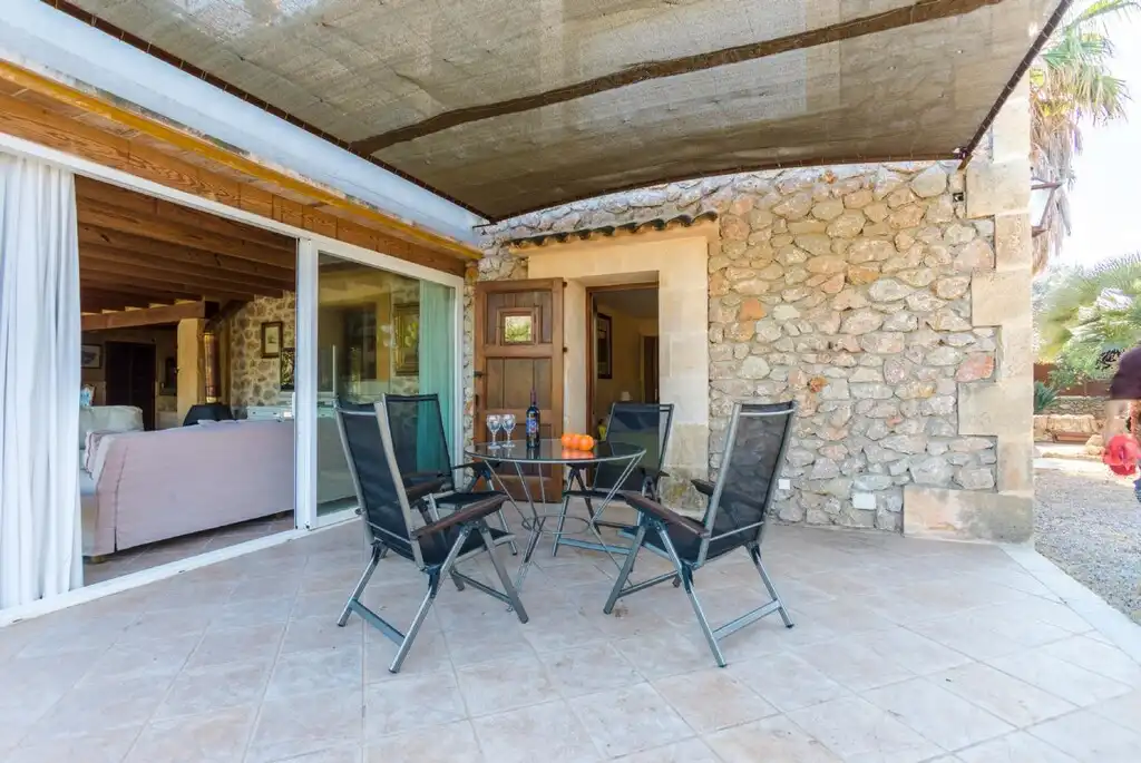 Terraza de Finca rústica en venta en Pollença con Jardín privado, Terraza y Piscina