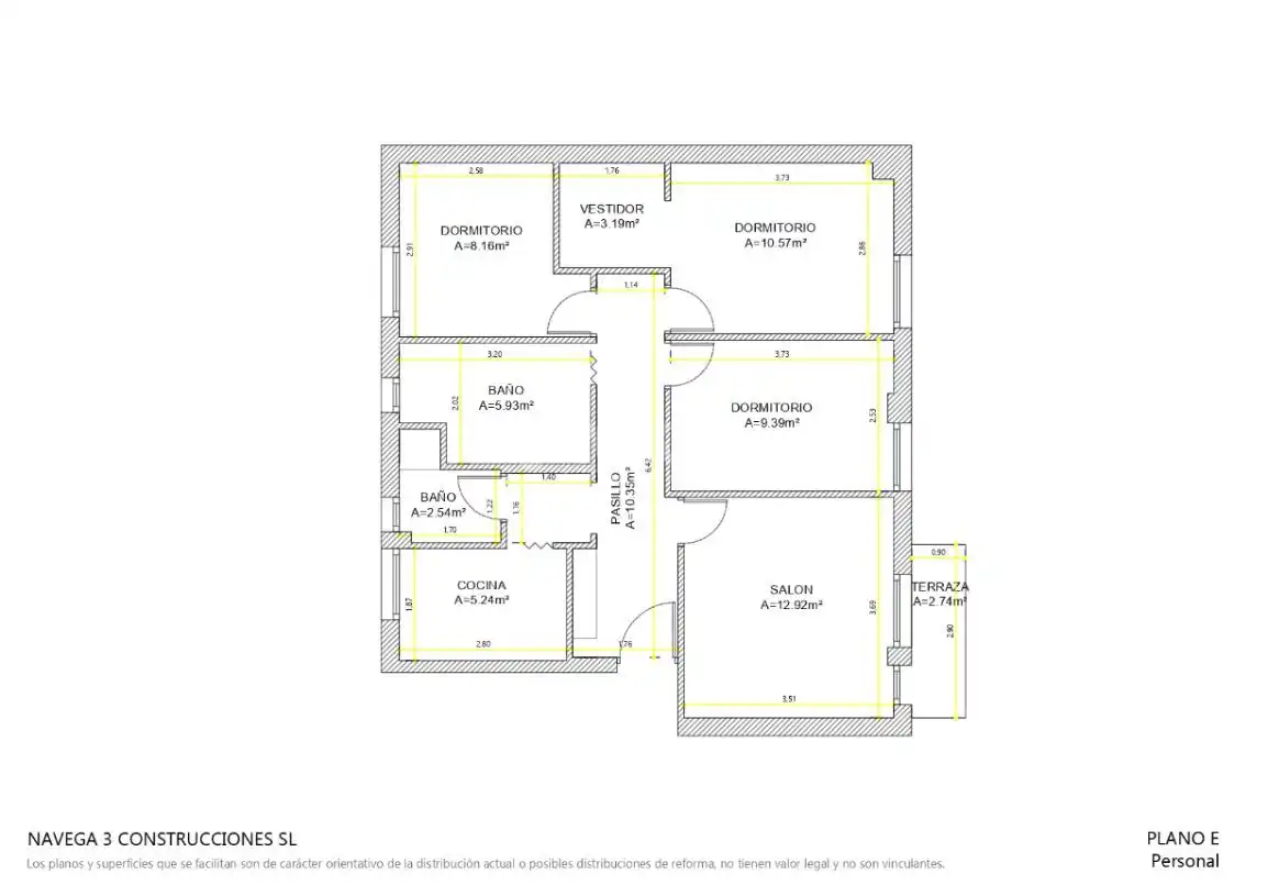 Piso en venta en Madrid con Aire acondicionado, Calefacción y Balcón