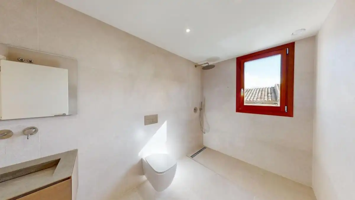 Bathroom of Houses for rent in Alaró  with Air Conditioner, Heating and Terrace