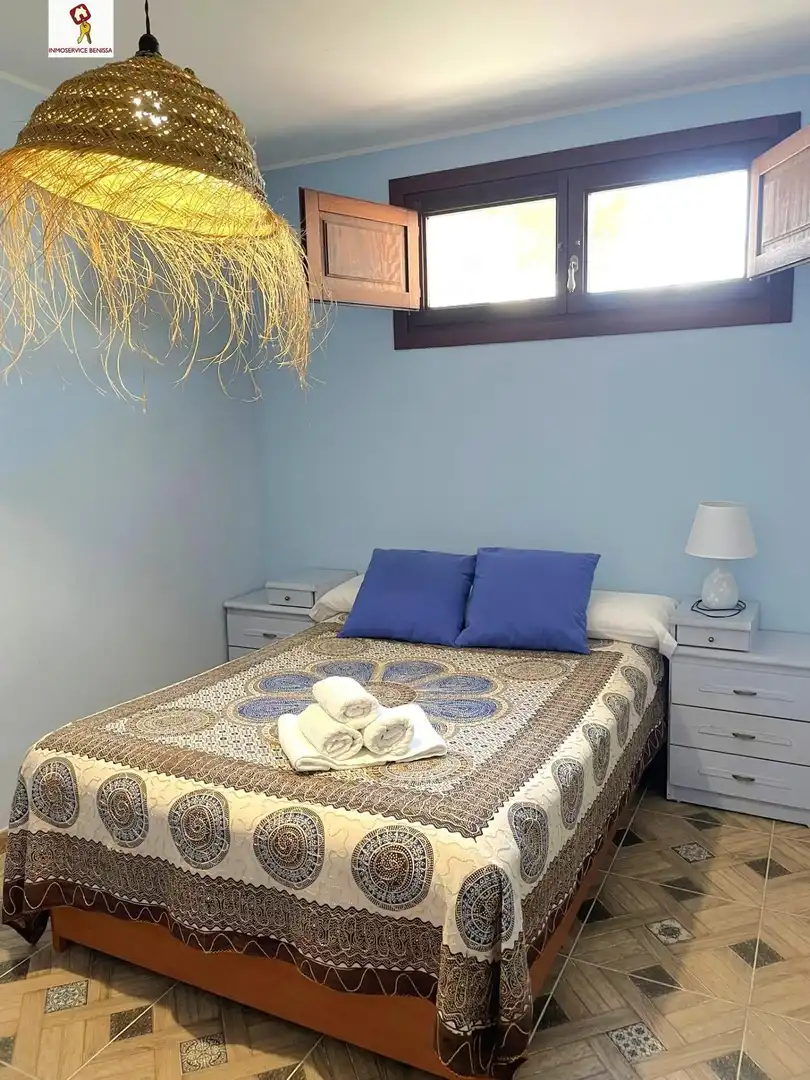 Bedroom of Detached homes for rent in Benissa  with Air Conditioner, Swimming Pool and Furnished