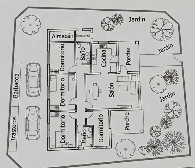 Villa avec jardin à vendre à MAR ROJO, imagen 41