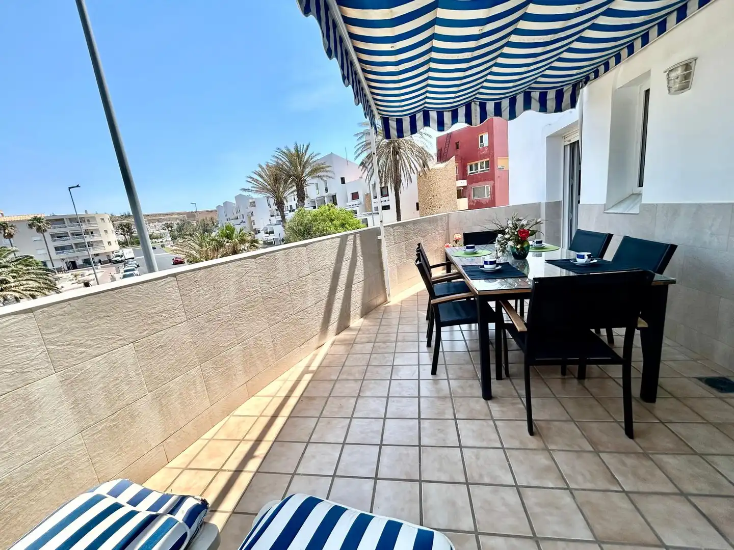Terrasse von Wohnung zum Verkauf in El Ejido mit Klimaanlage, Heizung und Terrasse