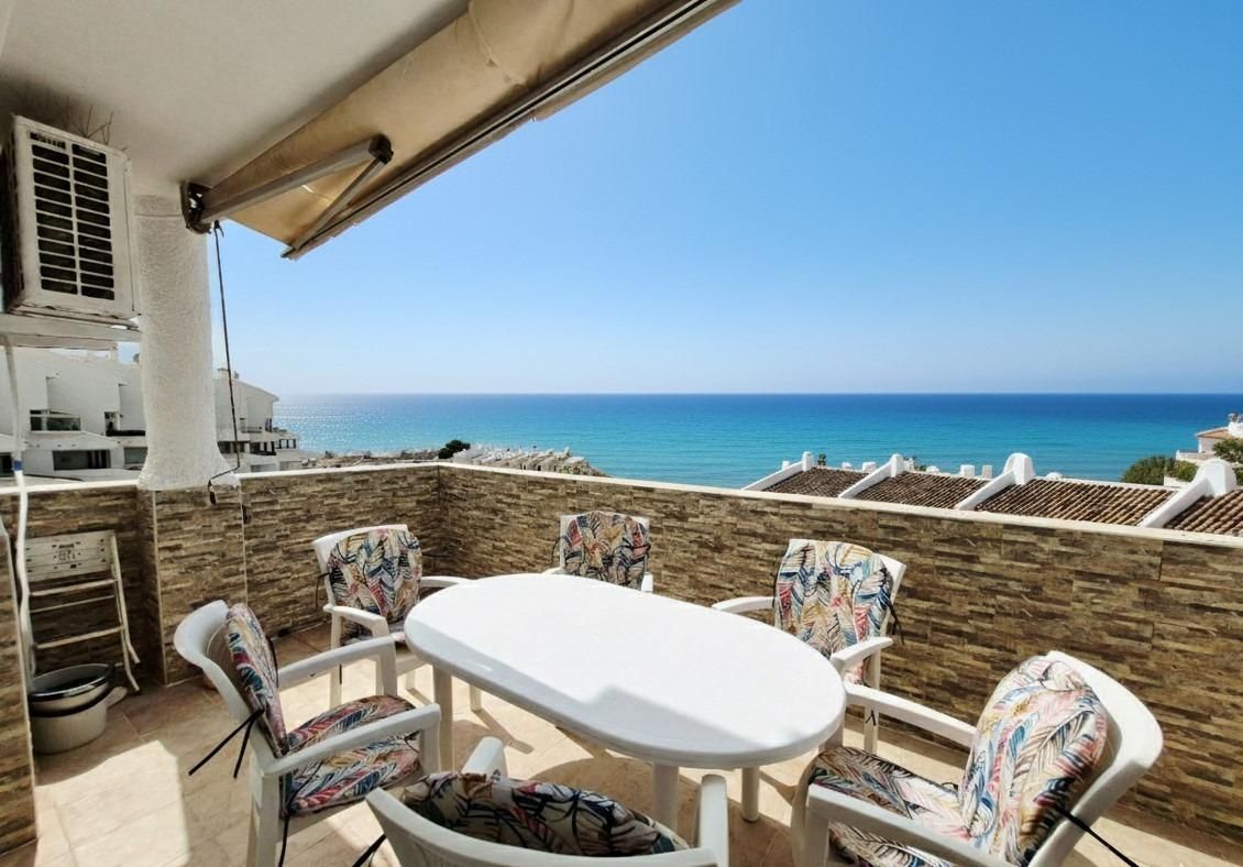 Terrassa de Àtic de lloguer en Mijas amb Aire condicionat, Jardí privat i Terrassa