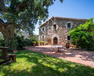 Jardí de Casa o xalet en venda en Sant Iscle de Vallalta amb Calefacció i Piscina