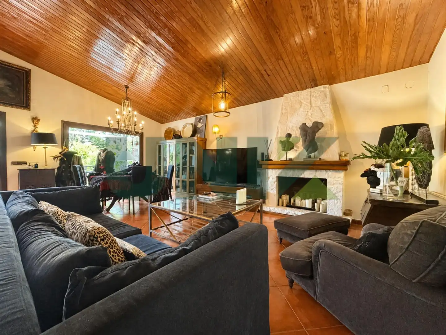 Sala de estar de Casa o chalet en venta en Petrer con Aire acondicionado, Calefacción y Jardín privado
