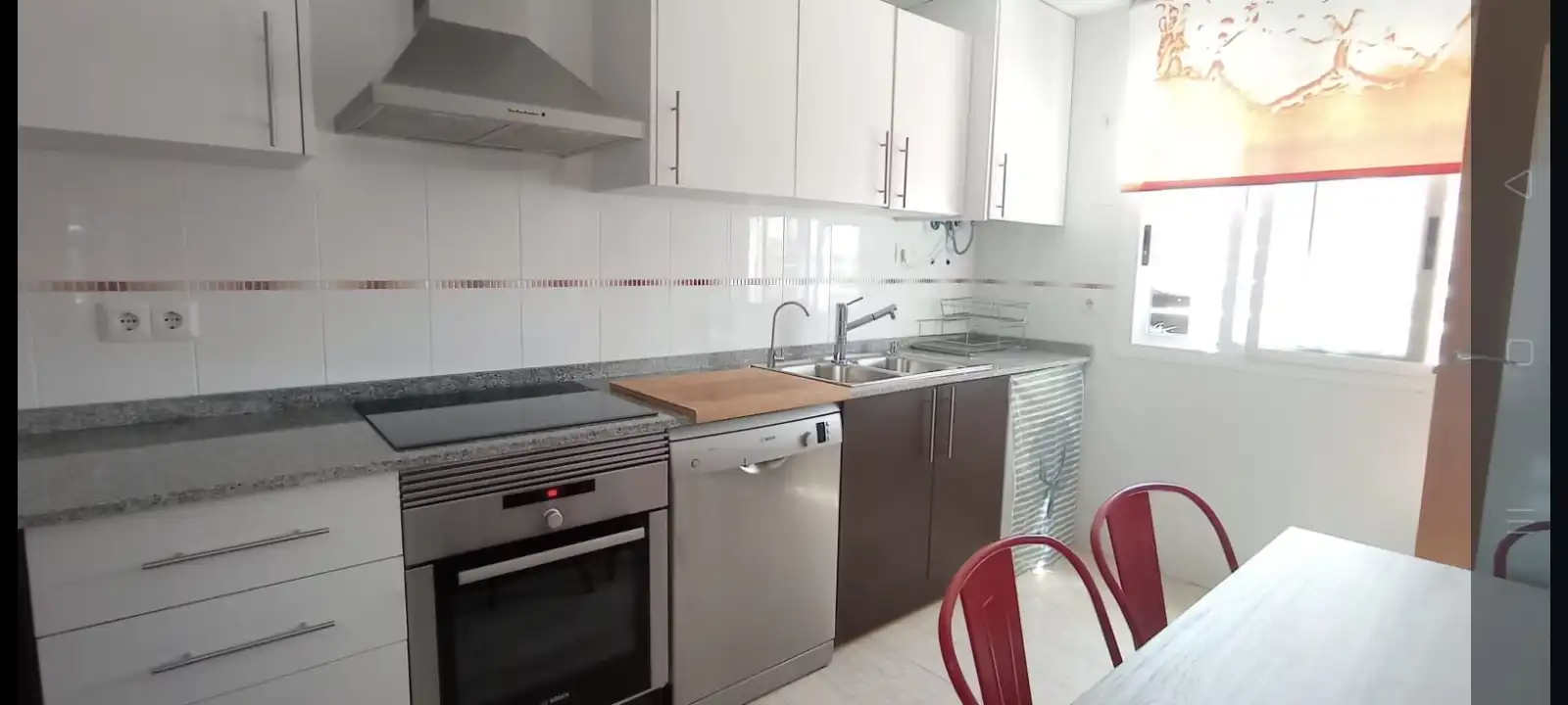 Kitchen of Detached homes for rent in Almazora / Almassora  with Terrace, Swimming Pool and Furnished