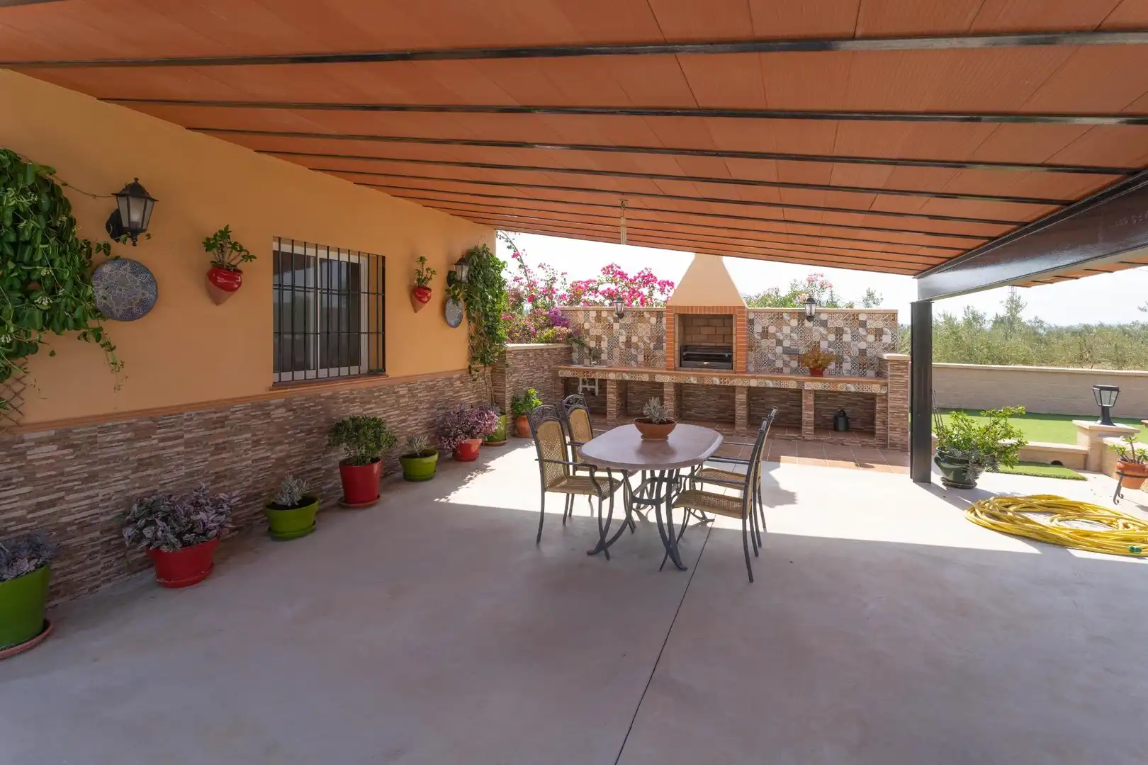 Terrace of Houses for rent in Alhaurín El Grande  with Air Conditioner, Private garden and Terrace