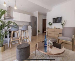 Living room of Apartment to share in  Madrid Capital  with Air Conditioner, Heating and Terrace