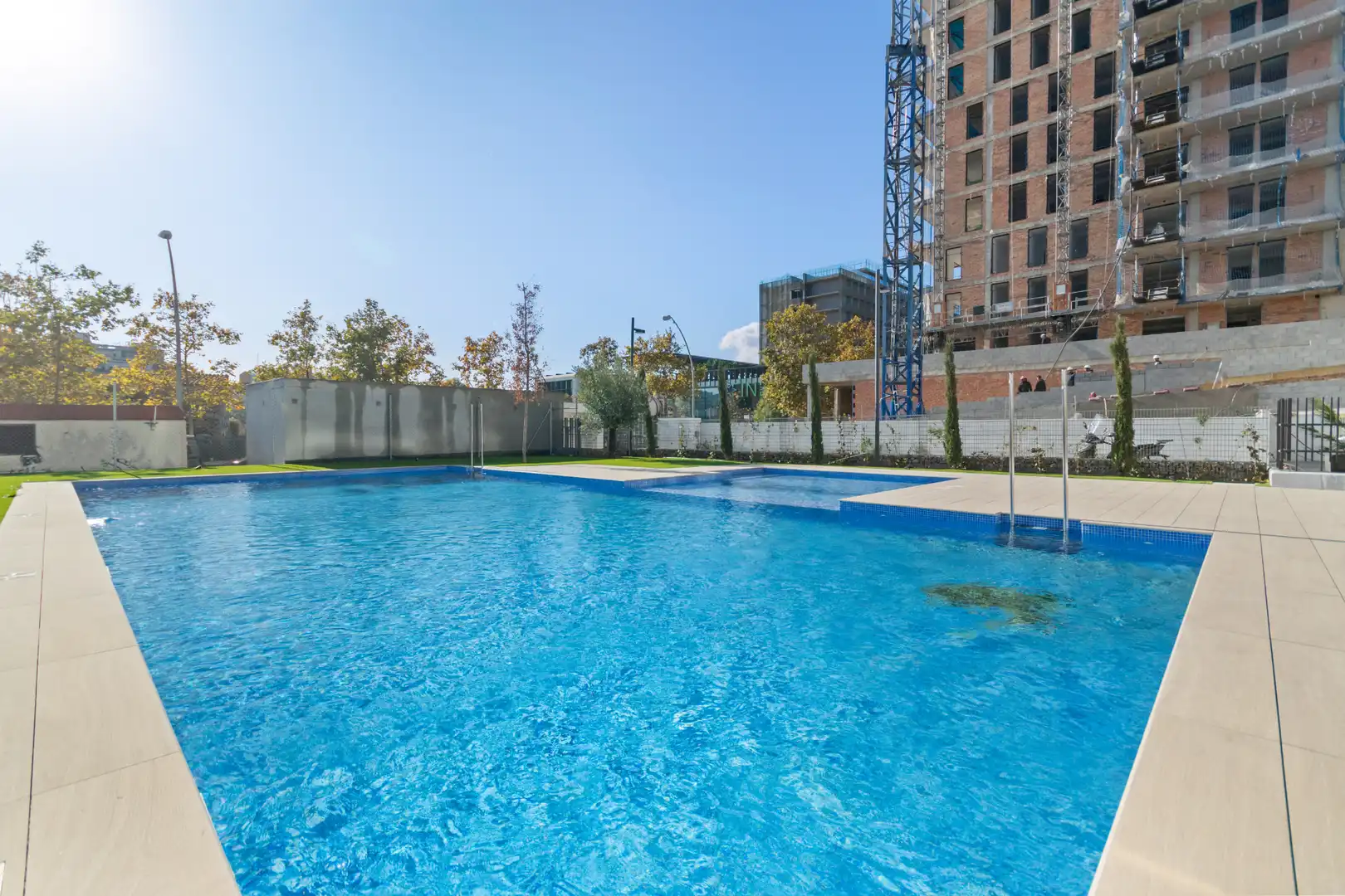 Piscina de Piso de alquiler en Esplugues de Llobregat con Aire acondicionado, Calefacción y Terraza