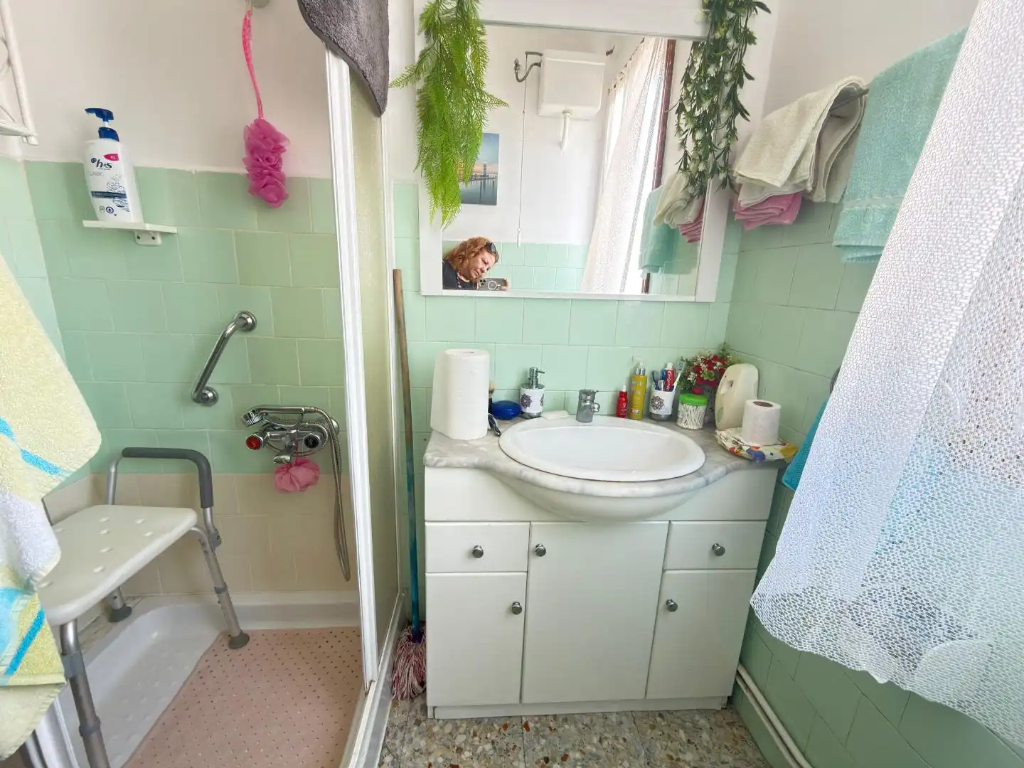 Bathroom of Flat for sale in Redondela  with Heating, Furnished and Balcony