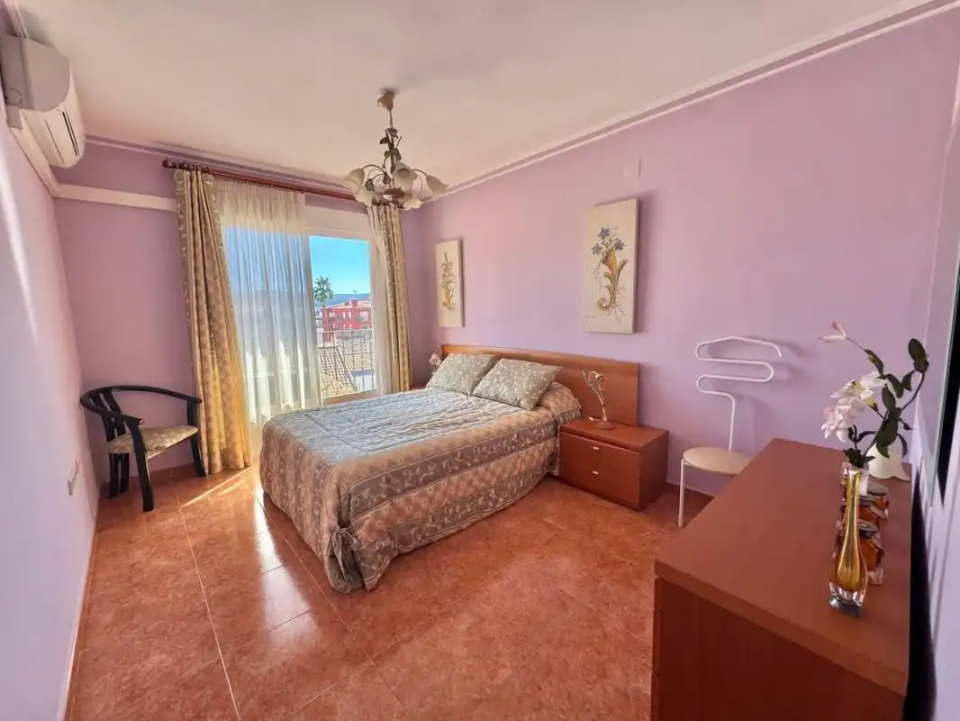 Bedroom of Flat for sale in Ayora  with Air Conditioner, Heating and Terrace