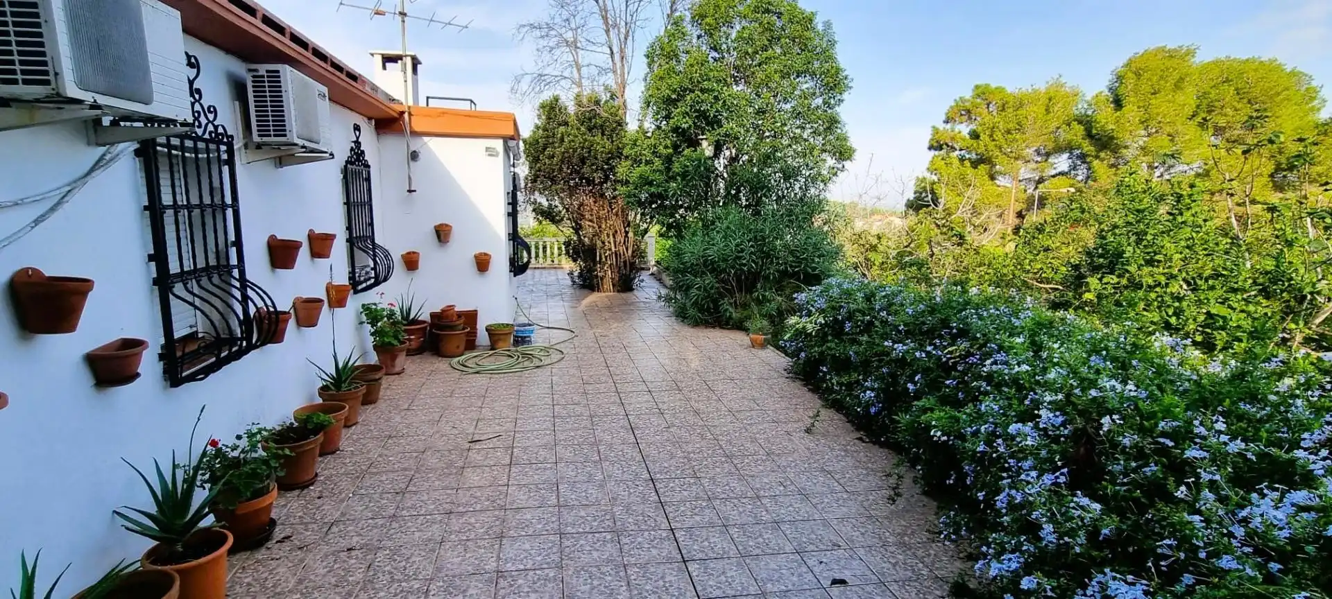 Garden of Houses for sale in Alzira  with Air Conditioner, Private garden and Terrace