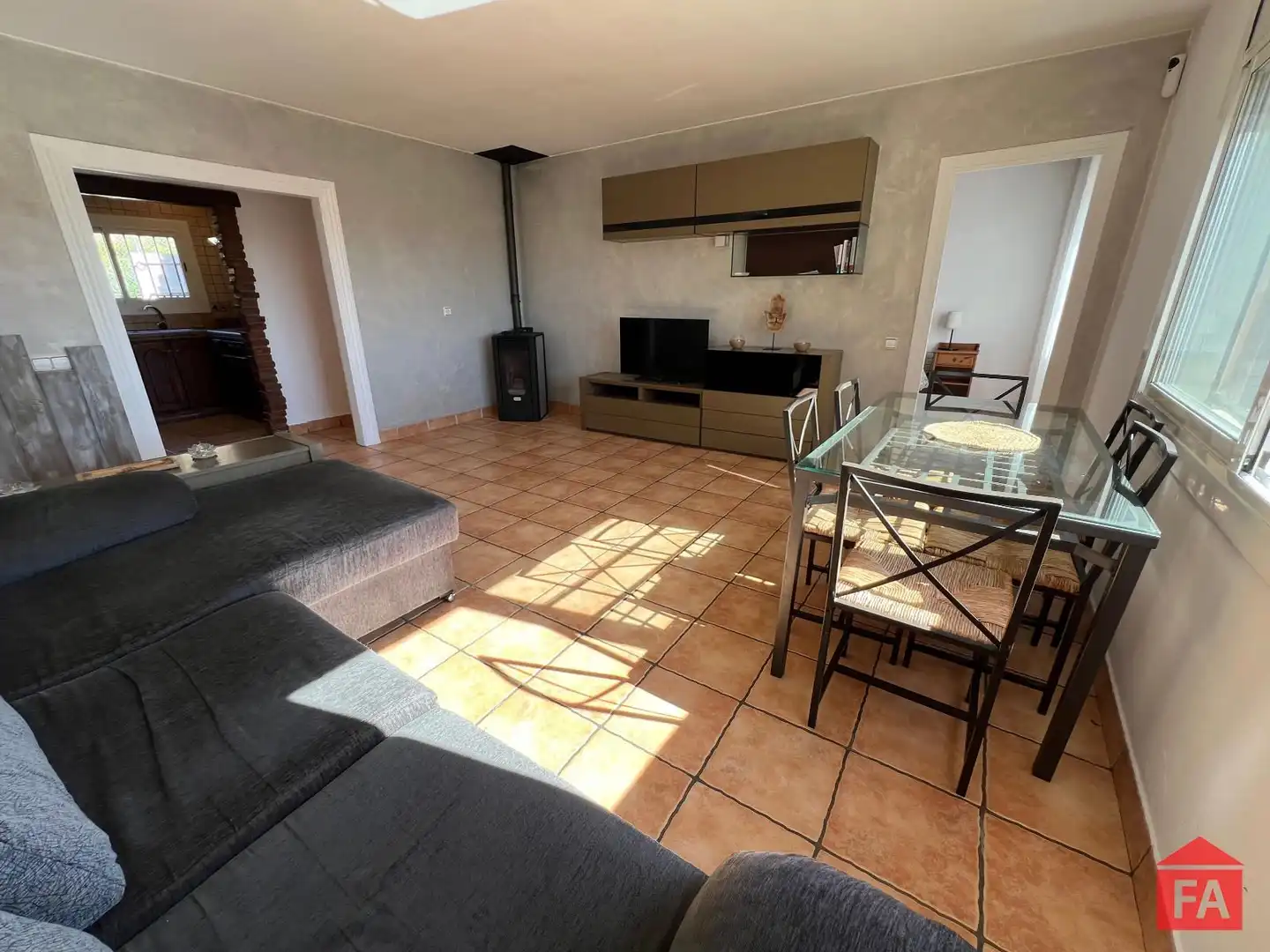 Sala d'estar de Casa o xalet en venda en El Montmell amb Aire condicionat, Calefacció i Terrassa