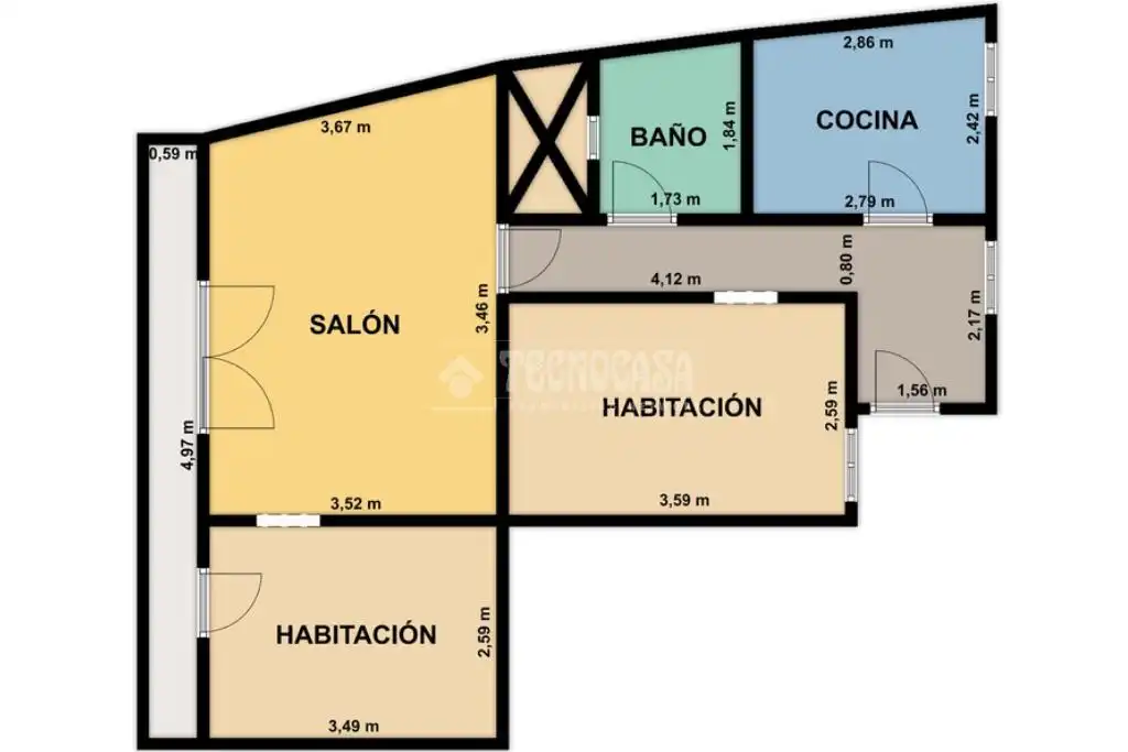 Flat for sale in Bellas Vistas