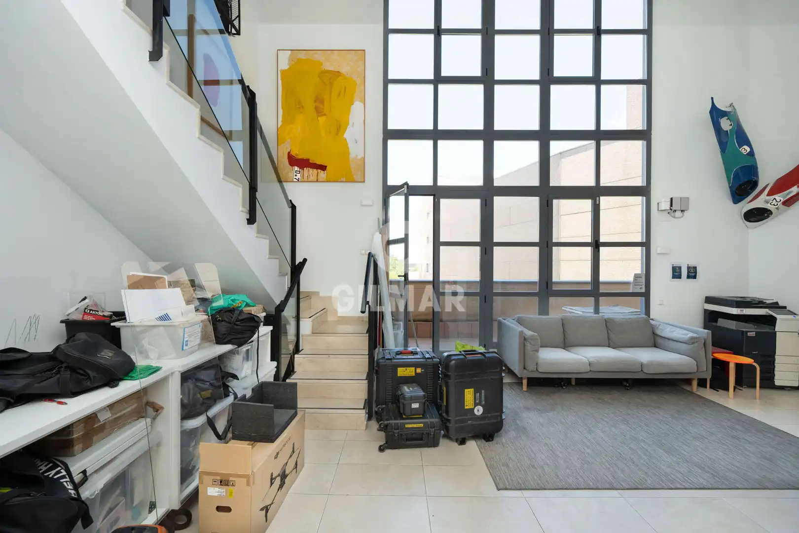 Sala d'estar de Dúplex en venda en Madrid amb Calefacció i Balcó
