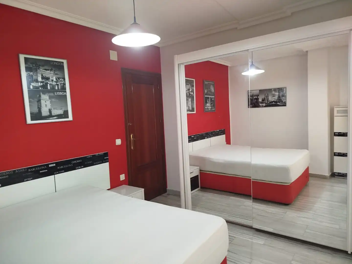 Bedroom of Flat for rent in Ciudad Real  with Heating, Terrace and Furnished