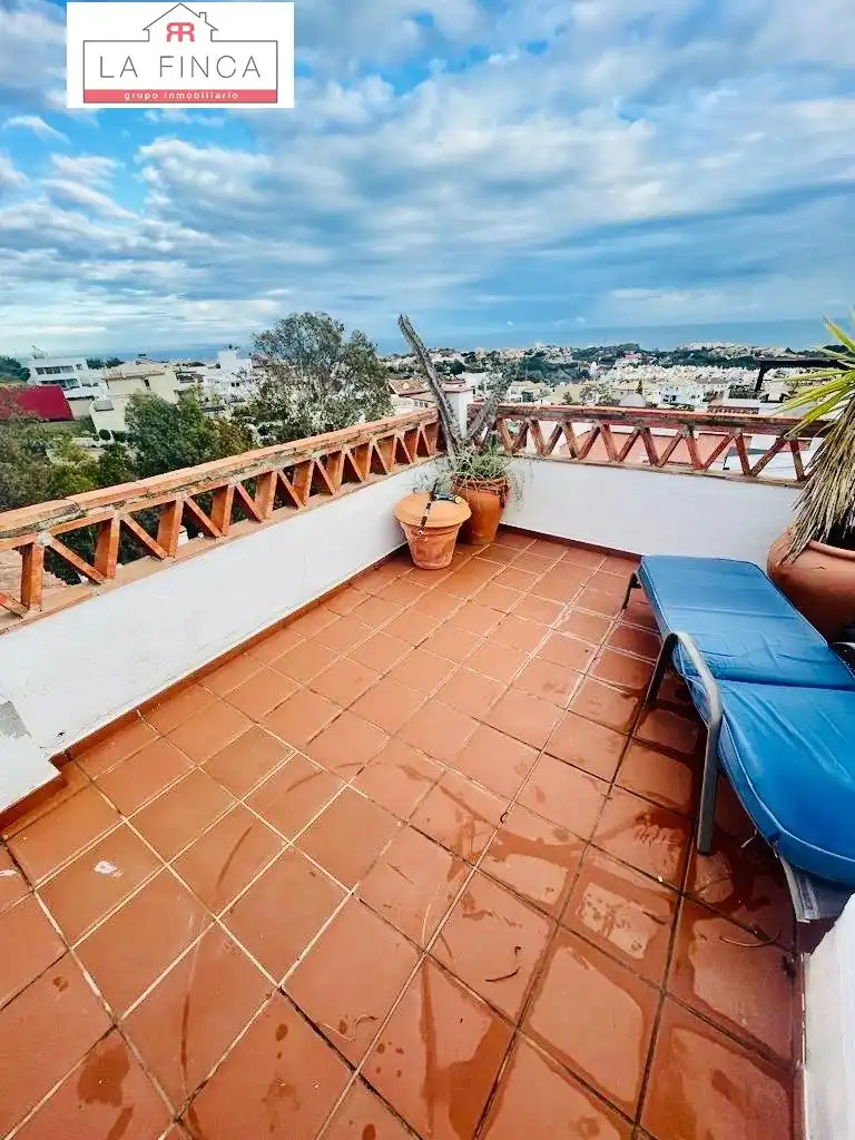 Terrace of Detached homes for sale in Benalmádena  with Air Conditioner, Terrace and Storage room