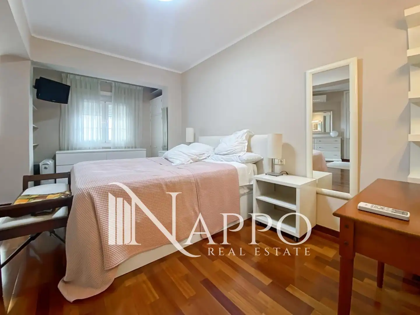 Bedroom of Flat for rent in  Palma de Mallorca  with Air Conditioner, Heating and Terrace