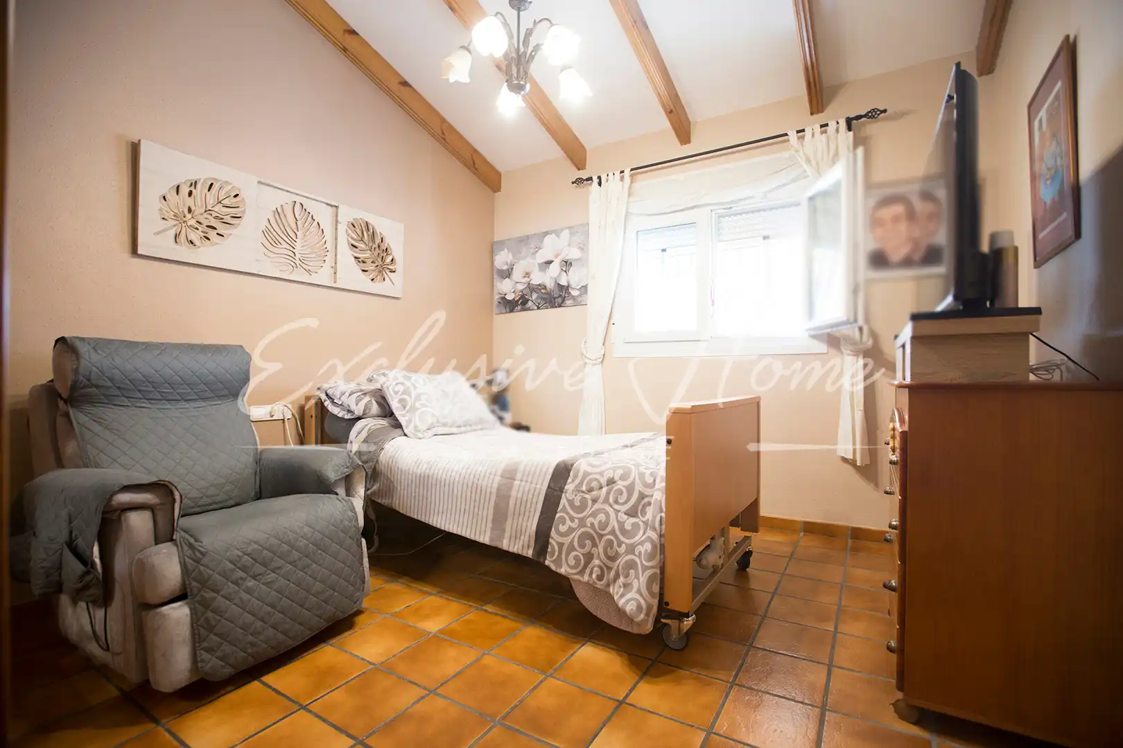 Schlafzimmer von Haus oder Chalet zum Verkauf in Peñíscola / Peníscola mit Klimaanlage, Heizung und Privatgarten