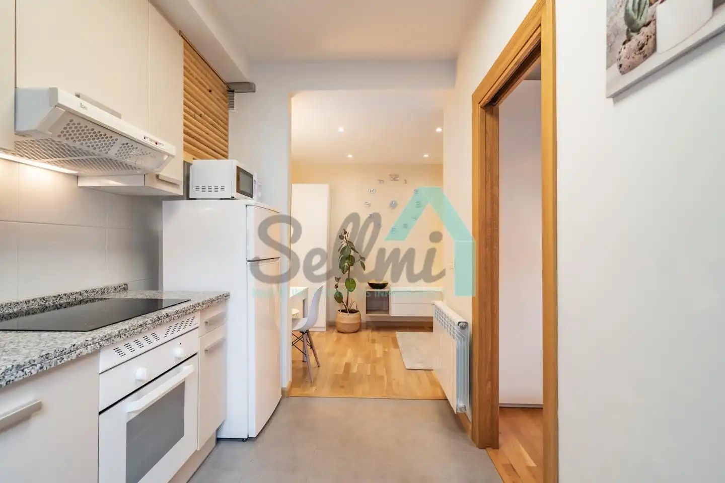 Cocina de Piso en venta en Oviedo  con Calefacción y Terraza