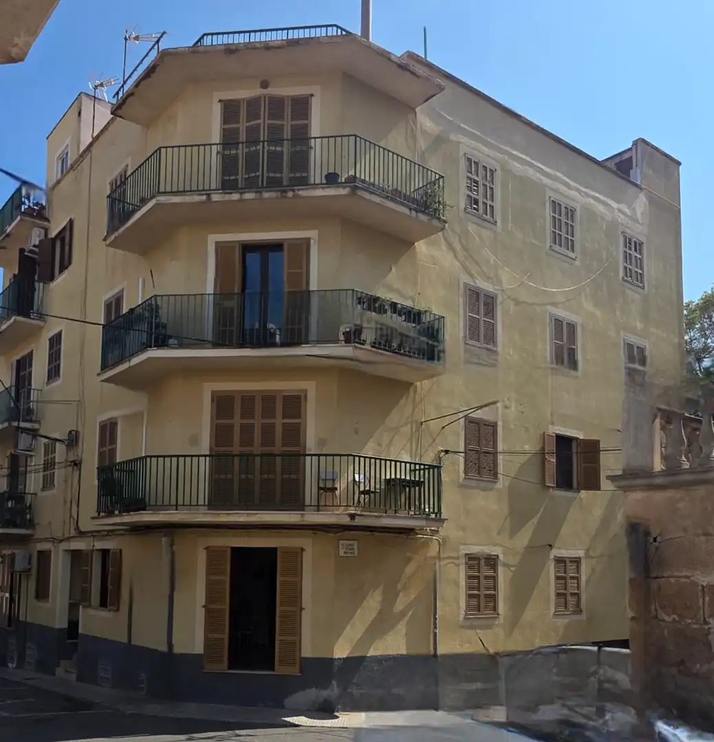 Exterior view of Flat for sale in Manacor  with Terrace, Furnished and Microwave