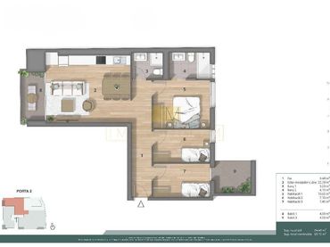 Wohnung mit Balkon zum Verkauf in Les Roquetes
