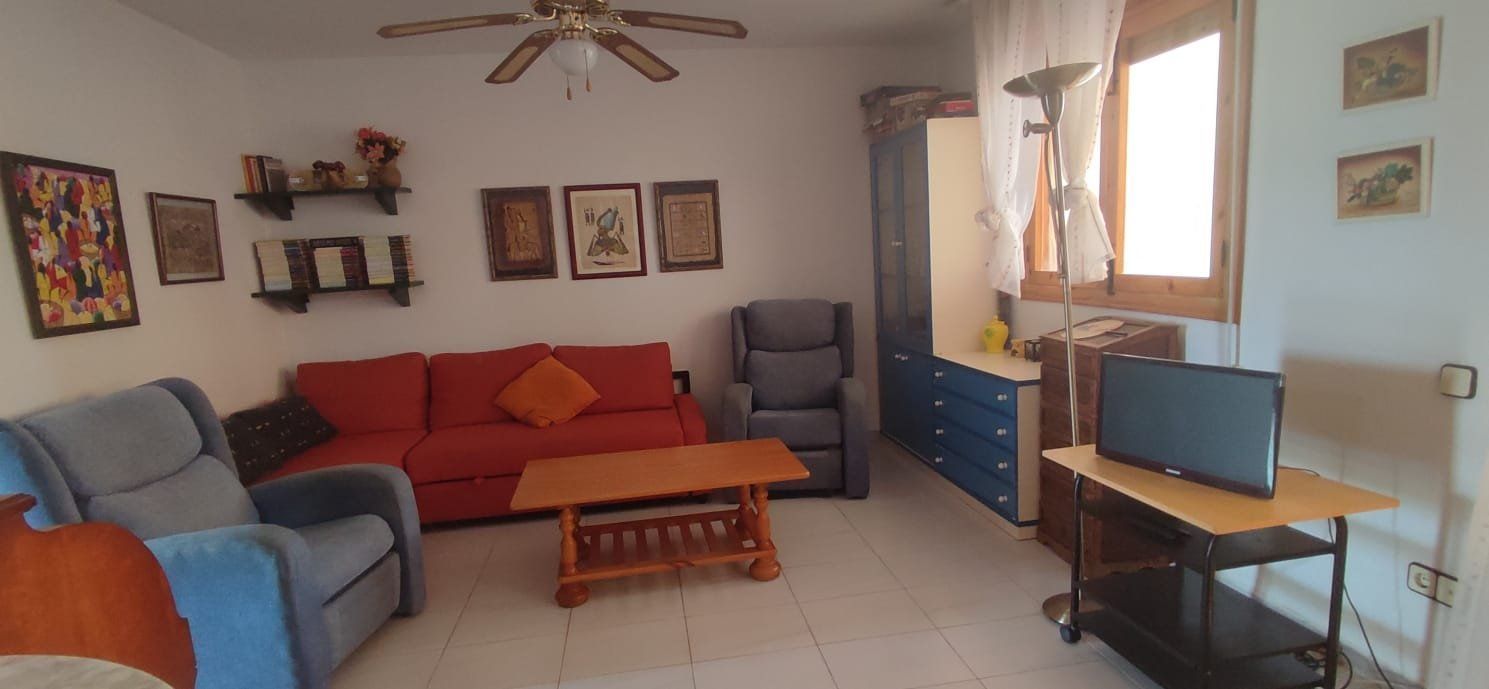 Sala de estar de Apartamento en venta en Alcalà de Xivert con Jardín privado, Terraza y Trastero