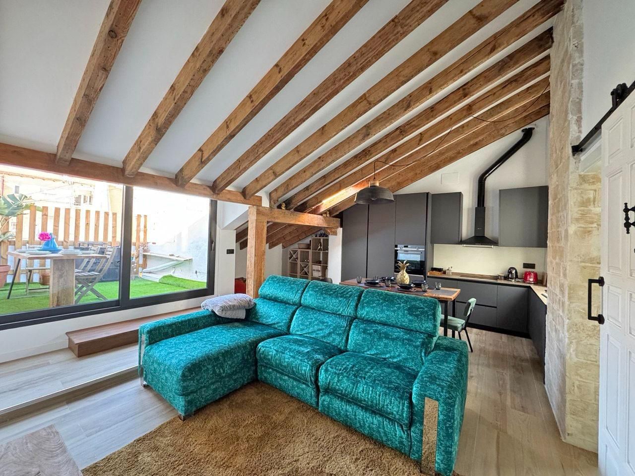 Living room of Attic for sale in Alicante / Alacant  with Air Conditioner, Heating and Terrace