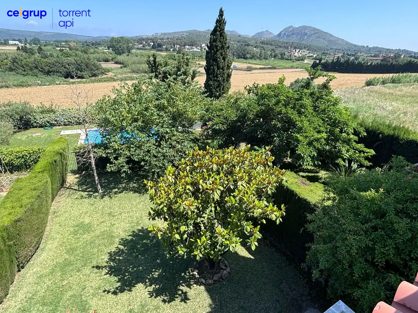 Jardí de Casa adosada en venda en Bellcaire d'Empordà amb Aire condicionat, Terrassa i Traster