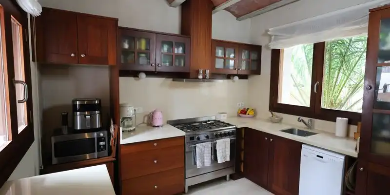 Cuina de Casa o xalet en venda en Formentera amb Aire condicionat, Jardí privat i Terrassa