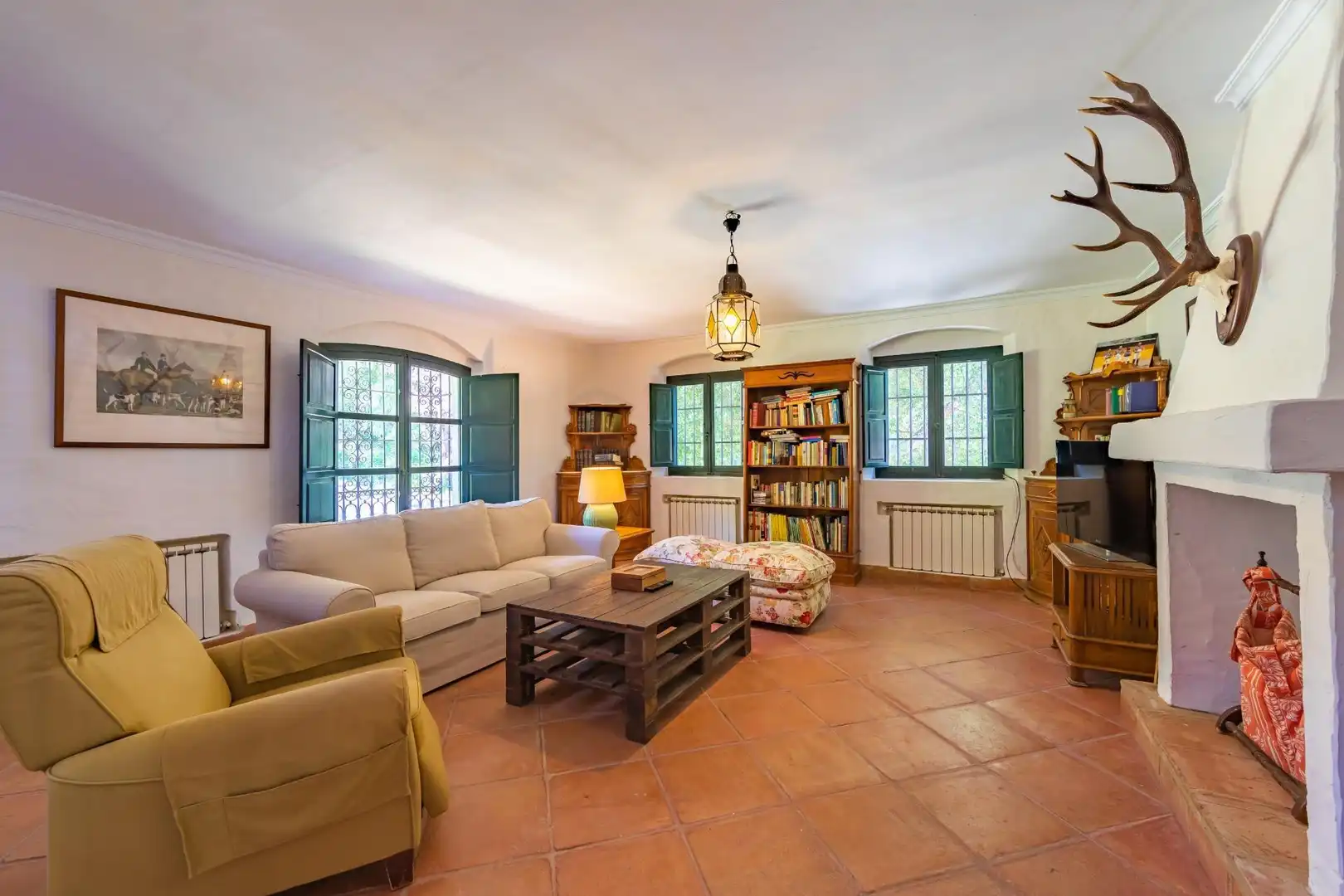 Wohnzimmer von Country house zum Verkauf in Tarifa mit Heizung und Gemeinschaftspool