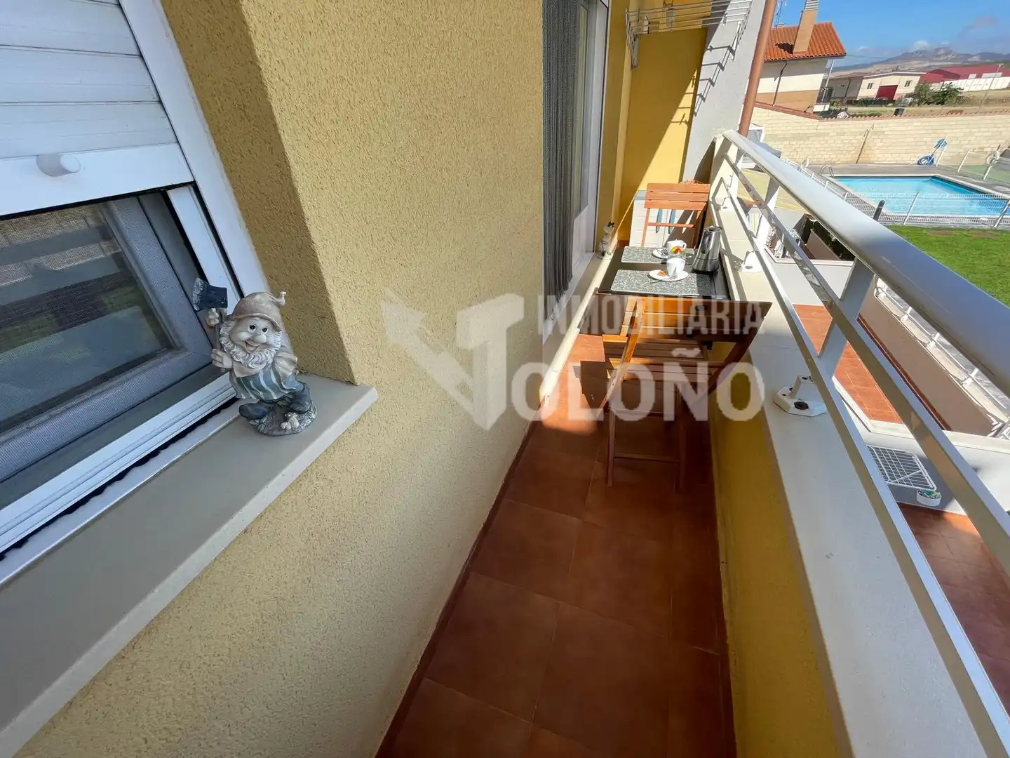 Terrassa de Apartament en venda en Cuzcurrita de Río Tirón amb Calefacció, Terrassa i Traster