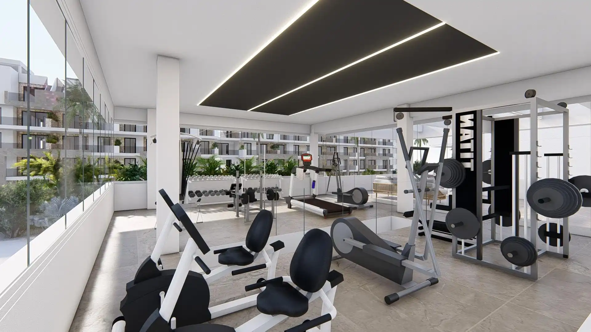 Terraza de Apartamento en venta en Guardamar del Segura con Aire acondicionado, Calefacción y Jardín privado