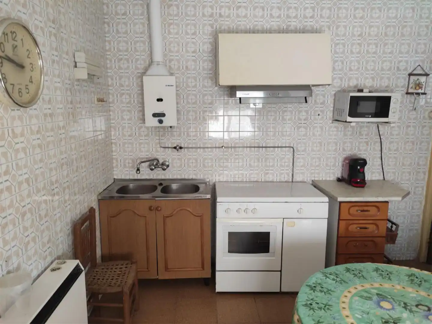 Cocina de Planta baja en venta en Argamasilla de Calatrava con Jardín privado