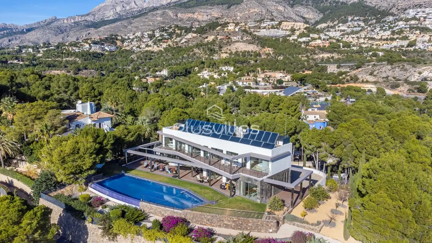 Vista exterior de Casa o chalet en venta en Altea