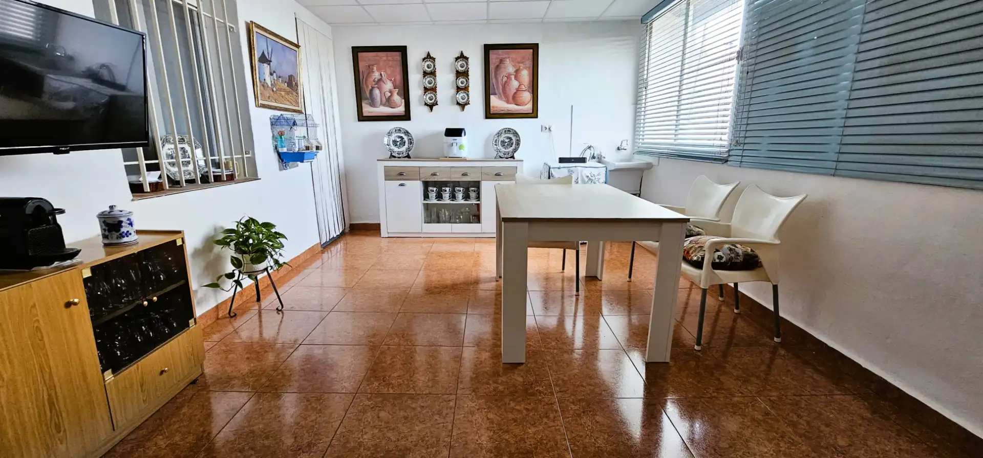Cuina de Casa o xalet en venda en Alhama de Murcia amb Aire condicionat, Terrassa i Traster