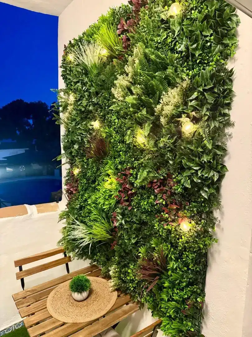 Jardí de Dúplex de lloguer en Mijas amb Aire condicionat, Jardí privat i Piscina