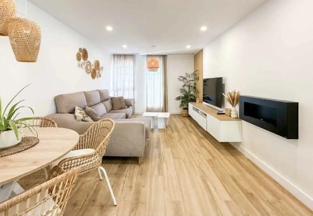 Wohnzimmer von Dachboden zum Verkauf in Leganés mit Klimaanlage, Heizung und Terrasse