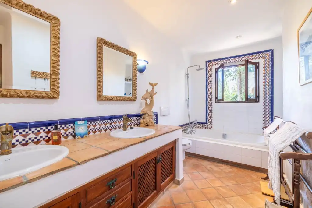 Baño de Casa o chalet en venta en Alcúdia con Aire acondicionado, Calefacción y Jardín privado