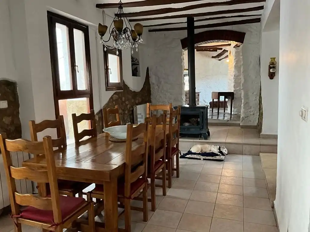 Menjador de Casa o xalet en venda en La Vall de Gallinera amb Calefacció