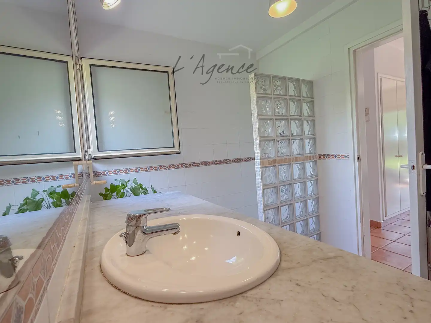 Badezimmer von Haus oder Chalet zum Verkauf in Calonge i Sant Antoni mit Heizung, Privatgarten und Terrasse