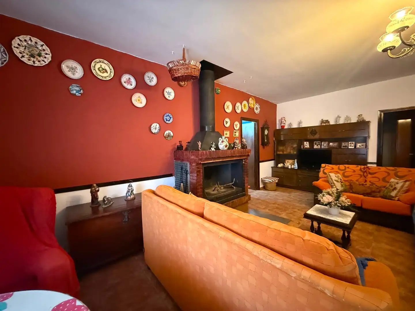 Sala de estar de Casa o chalet en venta en Argamasilla de Alba con Jardín privado, Terraza y Piscina