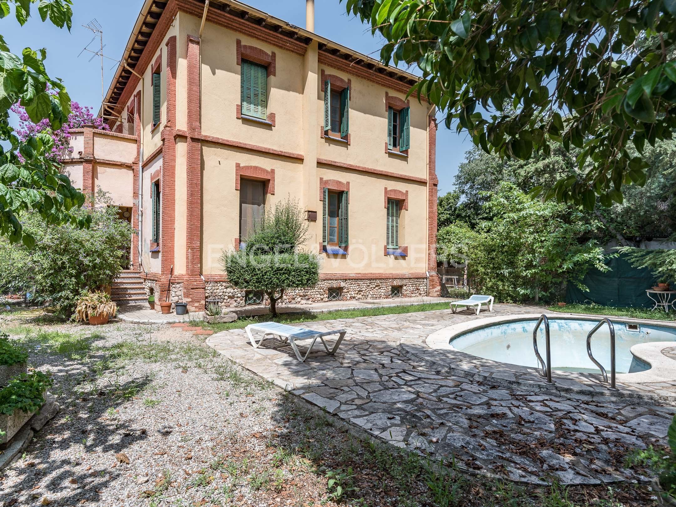 Garden of Country house for sale in Castellar del Vallès  with Heating, Swimming Pool and Balcony