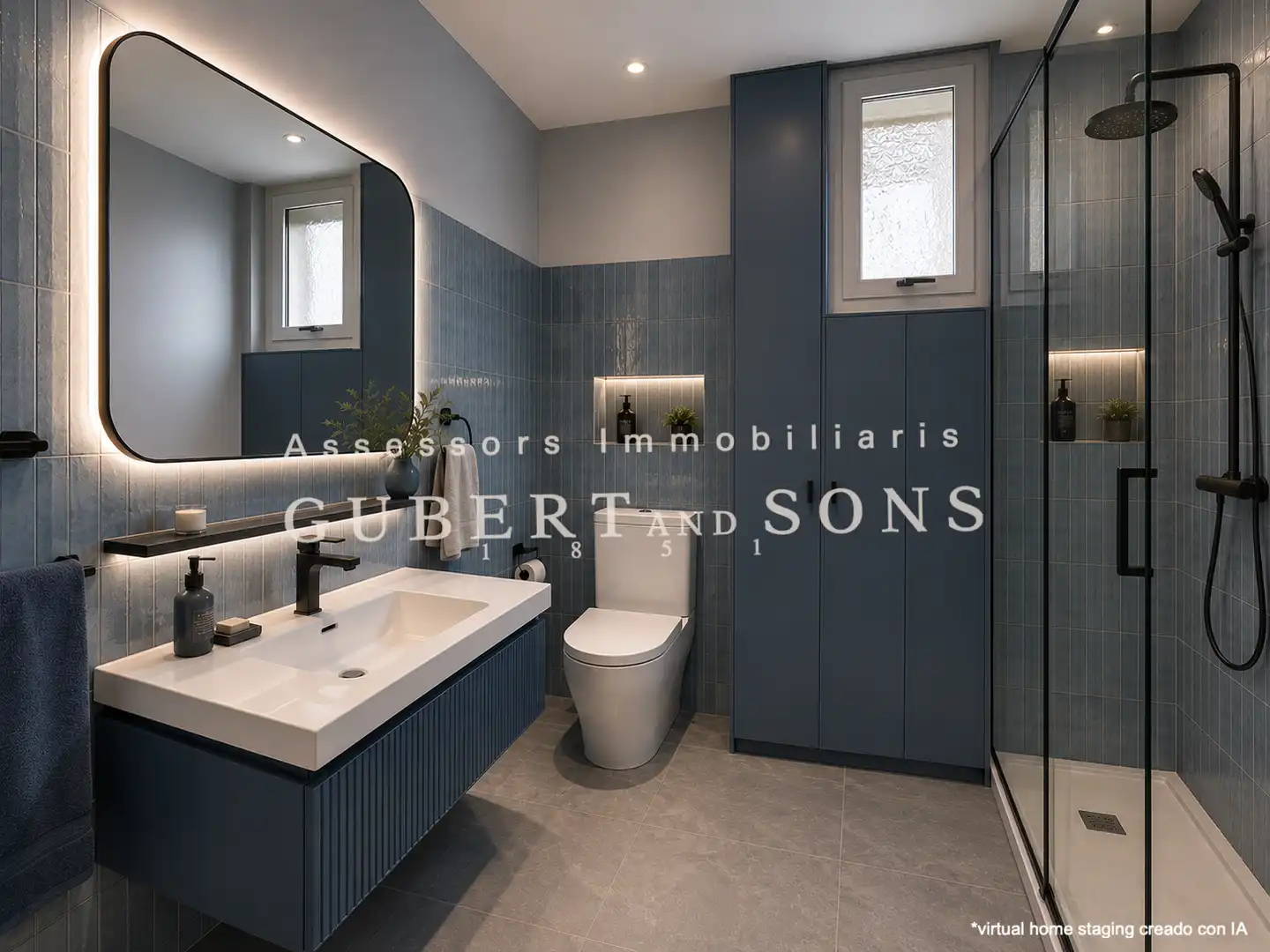 Baño de Apartamento en venta en Begur con Terraza